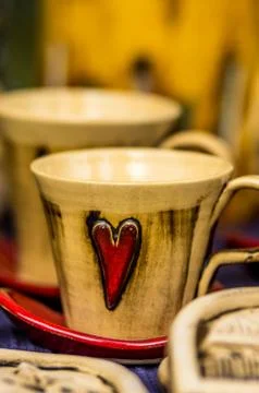 Pottery cup Фото