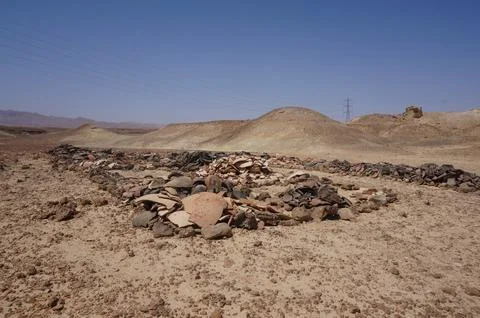 Pottery from the Eastern Desert, Egypt, Fotos de archivo