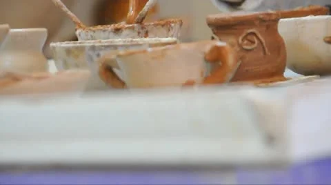 Pottery Stock Footage