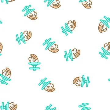 Pottery handiwork vector seamless pattern 스톡 일러스트