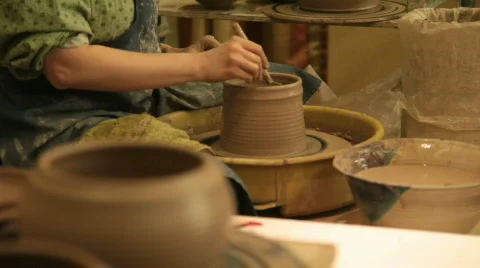 Pottery hdp Video stock 493507