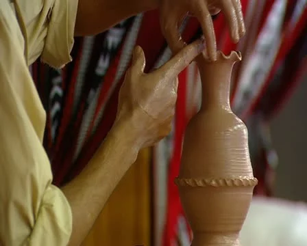 Pottery Making - Hand Made Video stock 12670885