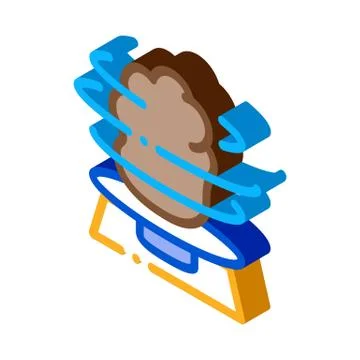 Pottery making process isometric icon vector illustration 스톡 일러스트