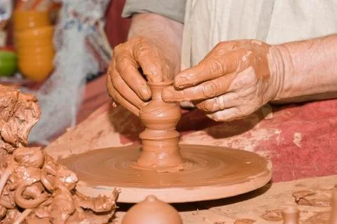 Pottery. Stock Photos