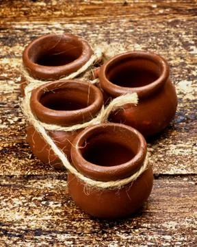 Pottery Pots Stock Photos