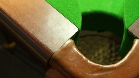 Potting the ball at Pool Stock Footage 51854500