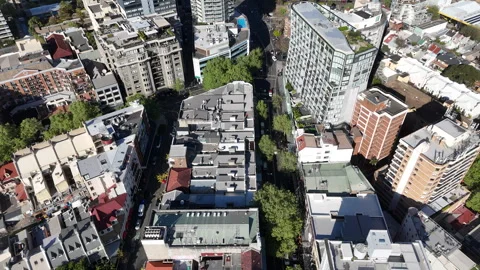 Potts Point from above Stock Footage 317716576
