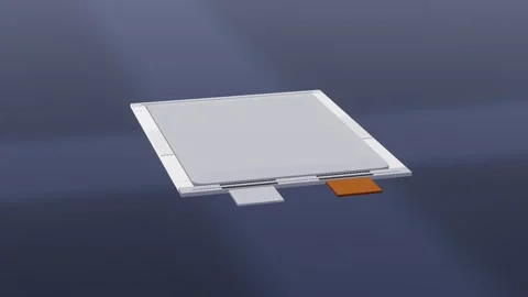 Pouch cell battery 3d loop 3D animation seamless loop 스톡 동영상 341779492