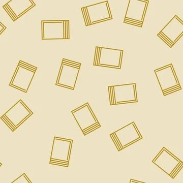 Pouch plastic package line seamless pattern Stock Illustration