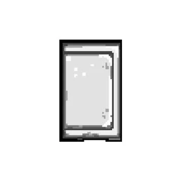 Pouch sugar bag pixel art vector illustration Stock Illustration