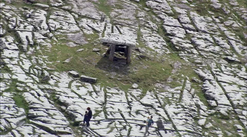 Poulnabrone Dolmen Stock Footage 65377915