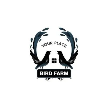 Poultry Farm Logo Stock Illustration