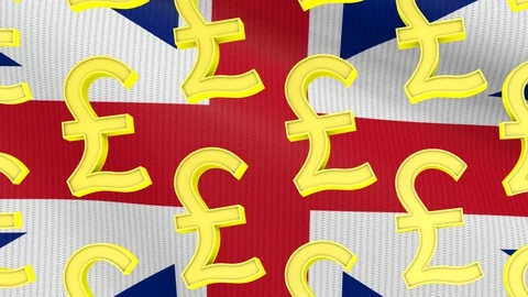 Pound Great Britain Background Stock Footage 129388274