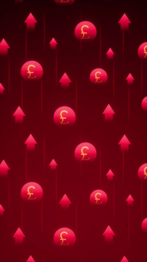 Pound Growth Animation | Background Loop Stock Footage 312888290