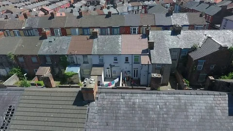 Pound house streets Stock Footage 93618628