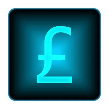 Pound icon Stock Illustration