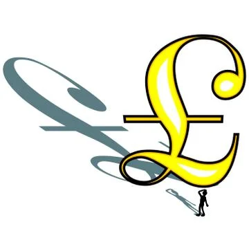 Pound Stock Illustration