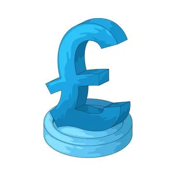 Pound illustration Stock Illustration