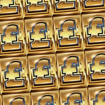 Pound ingot Stock Illustration