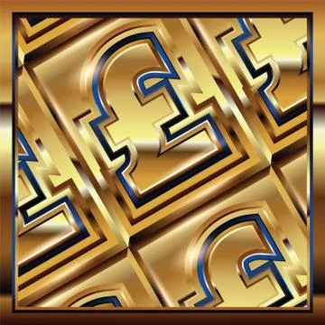 Pound ingot Stock Illustration