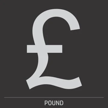 Pound sign icon Stock Illustration