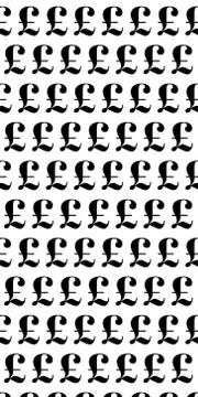 Pound sign icon. Seamless grid lines texture. White texture background. Stock Illustration