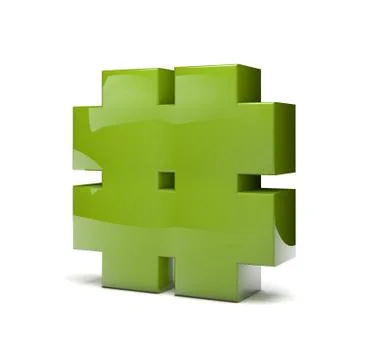 Pound sign Illustrazione stock