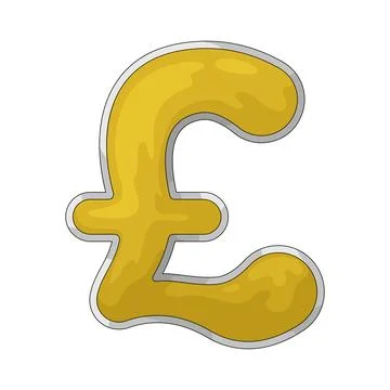 Pound Sign illustration Stock Illustration
