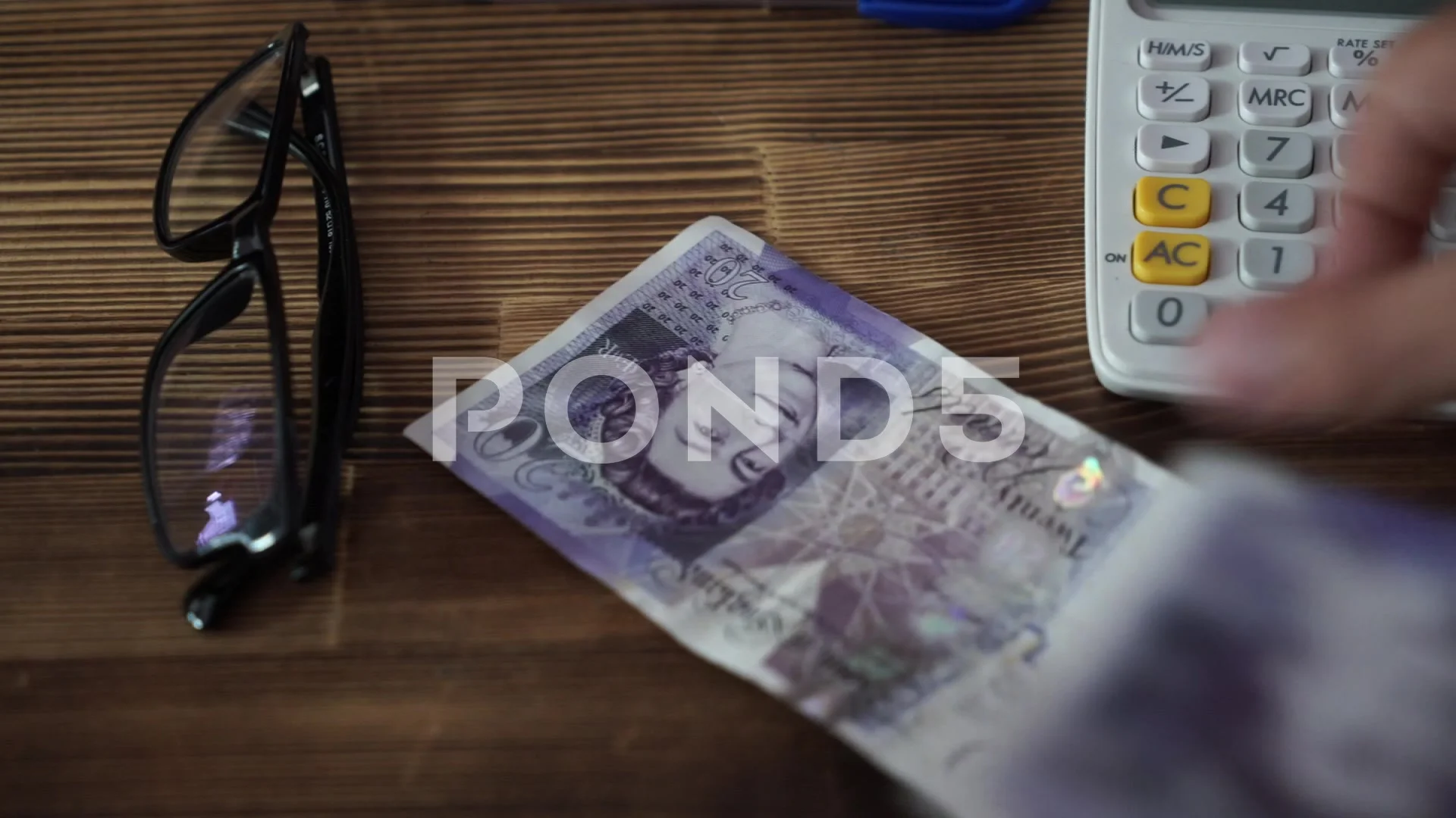Pound Sterling Money Stock Video Footage Royalty Free Pound Sterling Money Videos Pond5