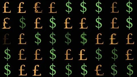 Pound Sterling Currency Stock Footage 130802918