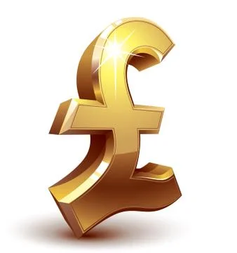 Pound symbol Иллюстрация