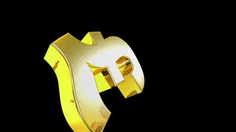 Pounds chasm graphic design animation Video stock 24821648