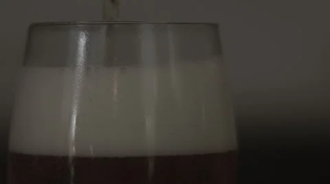 Pour Beer Close Stock Footage 54895021