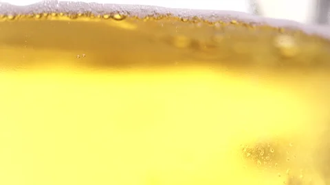 Pour beer into glass Stock Footage 138486485