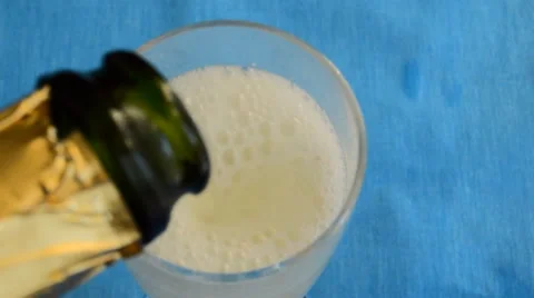 Pour Champagne 2 Stock Footage 45933822