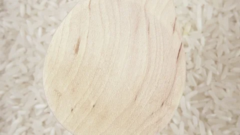Pour grain on grain close-up Stock Footage 92122529