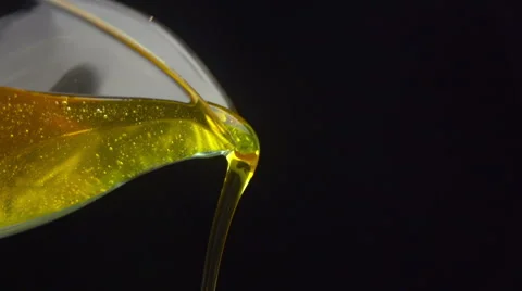 Pour honey Stock Footage 68030801