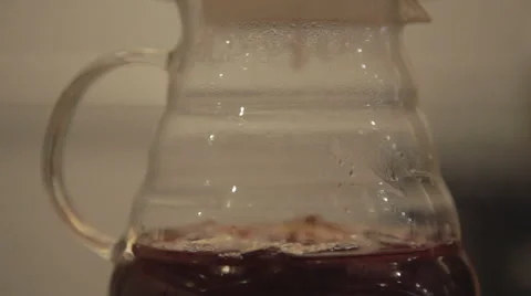 Pour Over Coffee Drip Stock Footage 47786671