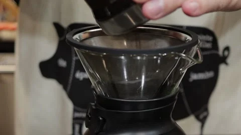 Pour Over Coffee Stock Footage 140362394