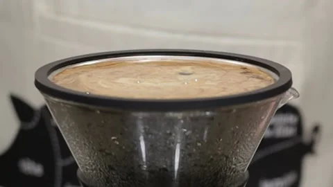 Pour Over Coffee Stock Footage 140362441