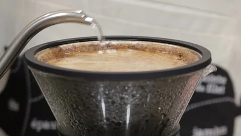Pour Over Coffee Stock Footage 140362506