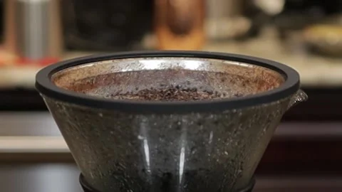 Pour Over Coffee Stock Footage 140362619