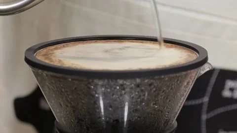 Pour Over Coffee Stock Footage 140362637