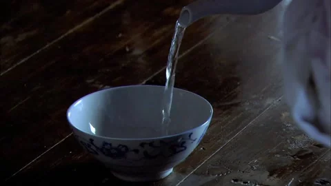 Pour the tea Stock Footage 235265522