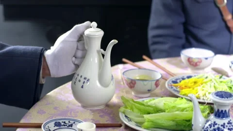 Pour wine Stock Footage 235267952