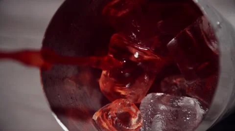 Pouring alcohol in slow motion Stock Footage 67857331