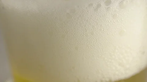 Pouring Beer - Foam and Bubbles Stock Footage 123721940
