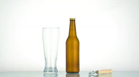 Pouring beer Stock Footage 105653