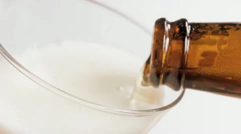 Pouring Beer Stock Footage 12686962