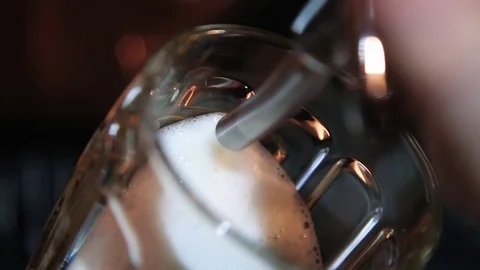 Pouring Beer Stock Footage 75641949